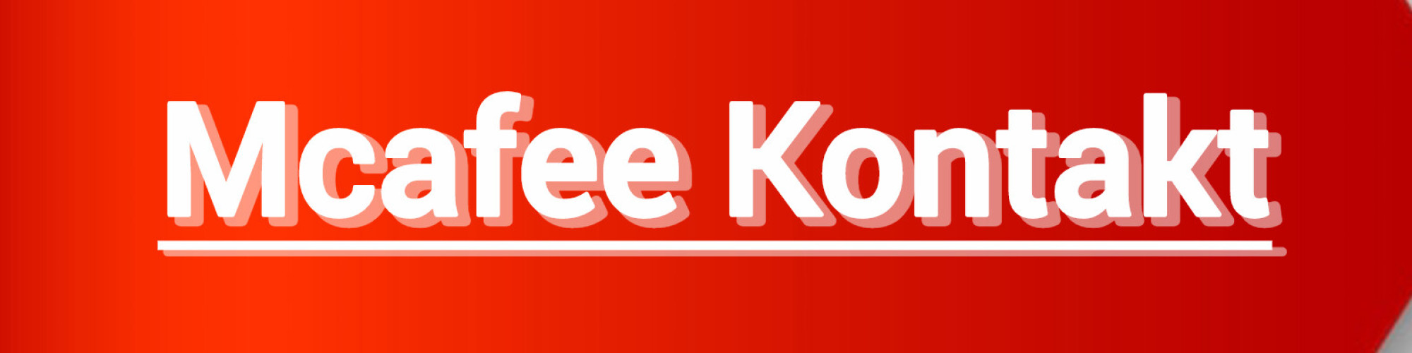 Mcafeekontakt