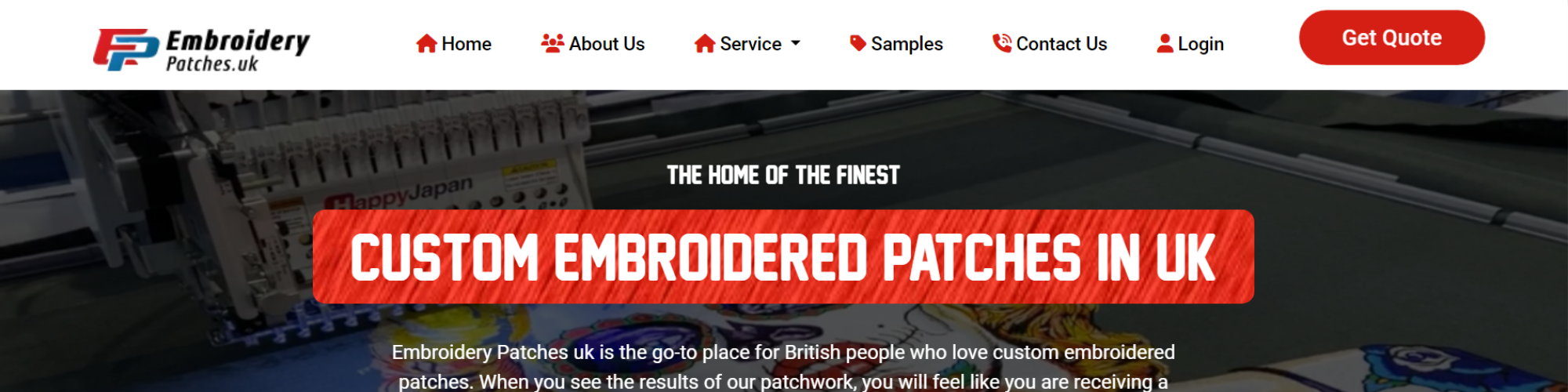 Embroidery Patches UK