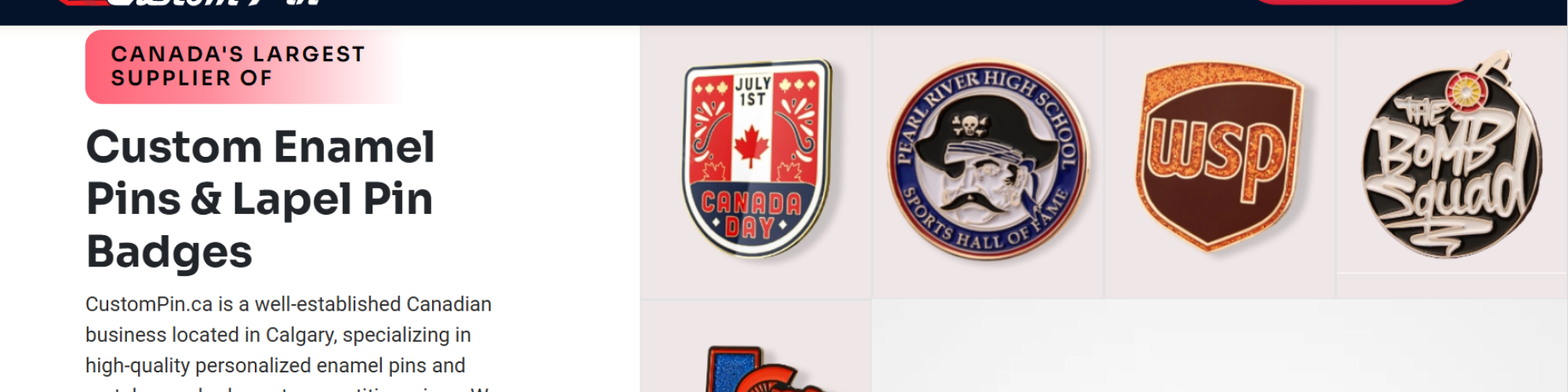 Custom Pins CA