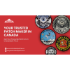 Personalized Embroidered Patches Canada