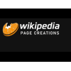 Wikipedia page creations